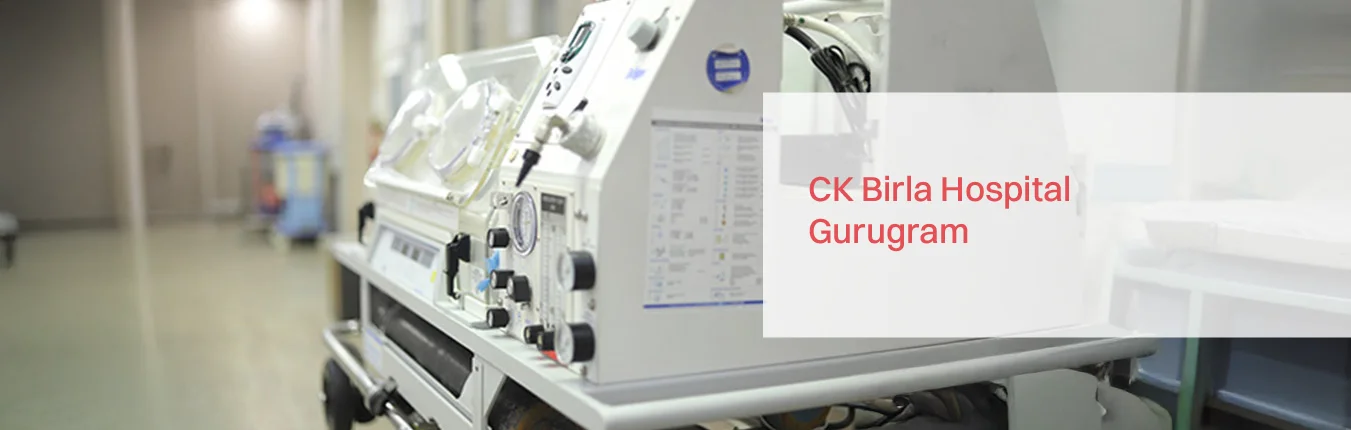 CK Birla Hospital Banner